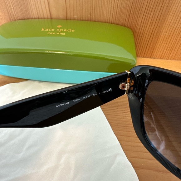 Kate Spade Black Oversized Sunglasses main image 4